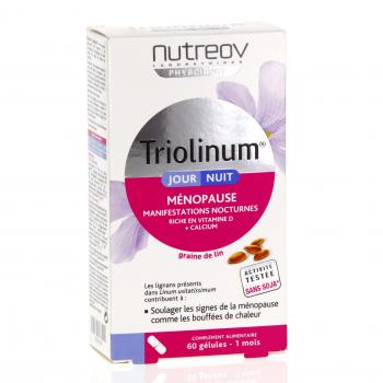 NUTREOV Triolinum jour nuit m&eacute;nopause manifestations nocturnes (60 g&eacute;lules)