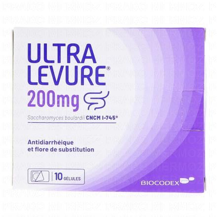ULTRA LEVURE 200 mg x10 g&eacute;lules