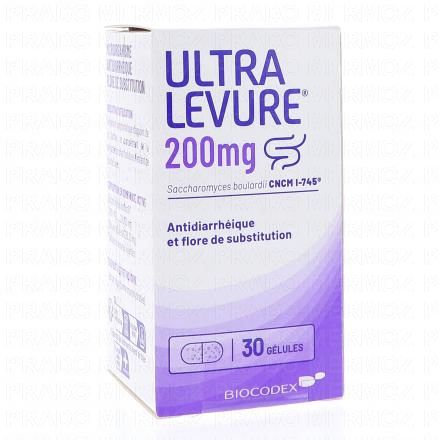 ULTRA LEVURE 200 mg x30 gélules