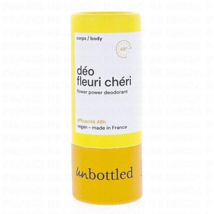 UNBOTTLED D&eacute;odorant Stick Fleuri Ch&eacute;ri 50g