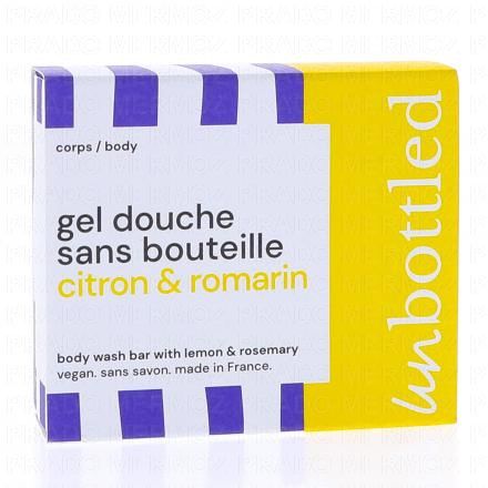 UNBOTTLED Savon pain citron romarin 110g