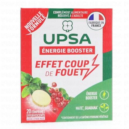 UPSA Énergie - Booster Effet coup de fouet x20 comprimés effervescents