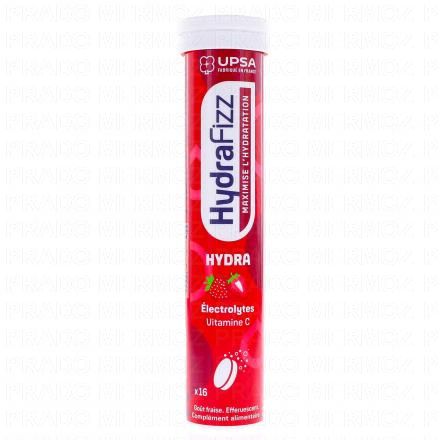UPSA Hydrafizz - Hydra Go&ucirc;t Fraise x16 Comprim&eacute;s