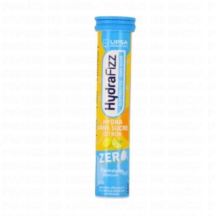 UPSA Hydrafizz Hydra Sans Sucre Go&ucirc;t Citron x16 Comprim&eacute;s