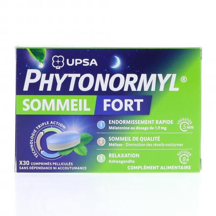 UPSA Phytonormyl Sommeil fort x30 comprim&eacute;s