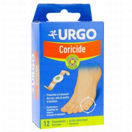 URGO Coricide Pansement avec acide salicylique x12