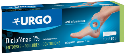 URGO Diclofenac 1% Gel tube 50g
