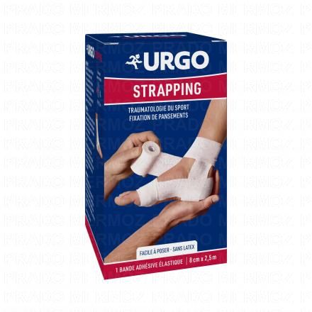 URGO Douleurs Strapping Bande Adh&eacute;sive &Eacute;lastique (8cm x 2,5m)