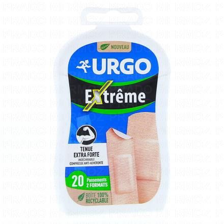 URGO Extrême Pansement tenue extra forte (20 pansements)