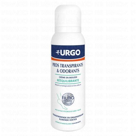 URGO Filmomousse - Crème en Mousse Pieds Transpirants et Odorants 125ml