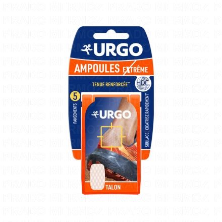 URGO Pansements ampoules extr&ecirc;me grand format x5