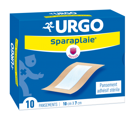 URGO Sparaplaie 10 x 7cm boîte de 10 pansements