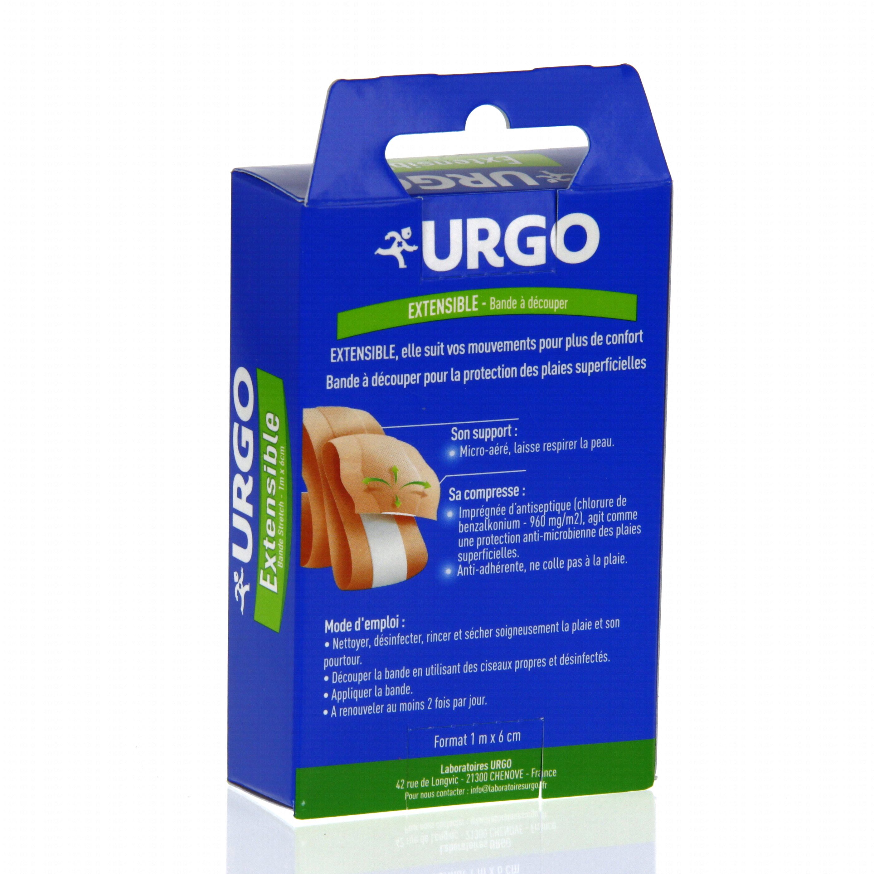 Urgo Résistant Bande à Découper Anti-Adhérente 6cm x 1m