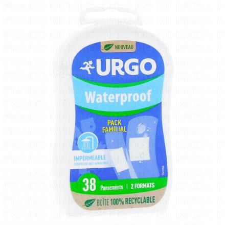 URGO Waterproof pansements (pack familial de 38)