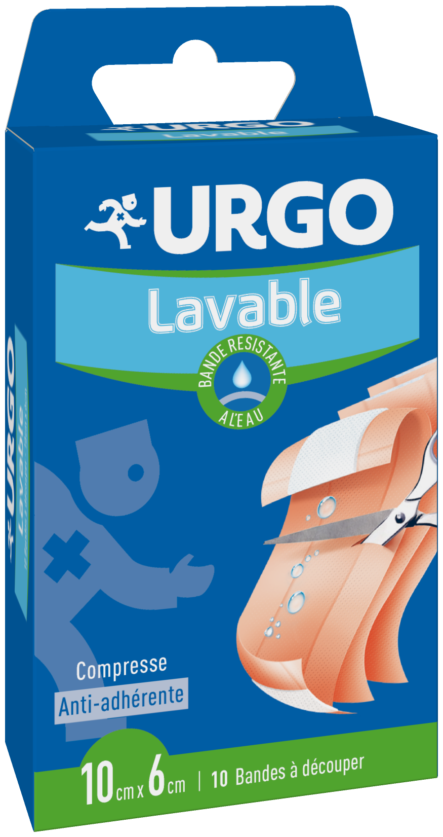 URGO BANDE RESISTANTE TISSU 1MX6CM - Pharmacie Cap3000