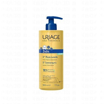 URIAGE 1ers Soins B&eacute;b&eacute; Huile lavante flacon 500ml