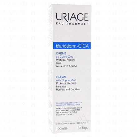 URIAGE Bariéderm - Cica - Crème réparatrice au CuZn (tube 100ml)