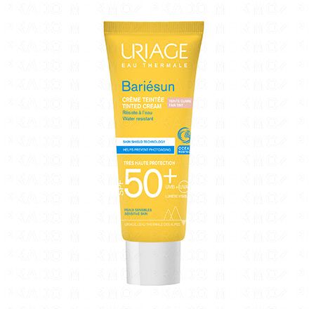URIAGE Bari&eacute;sun - Cr&eacute;me teinte Claire SPF50+ 50ml