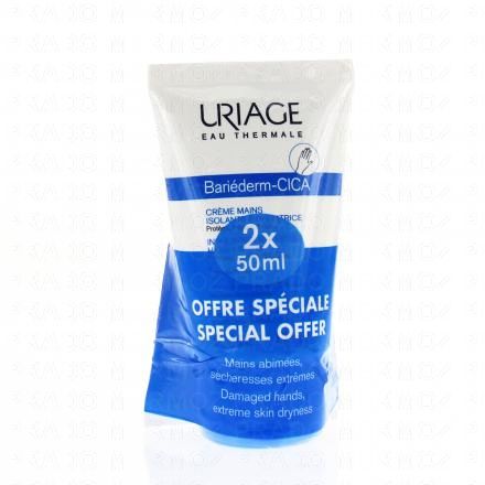 URIAGE Bari&eacute;derm Cr&egrave;me mains isolante r&eacute;paratrice (tube 2* 50ml)