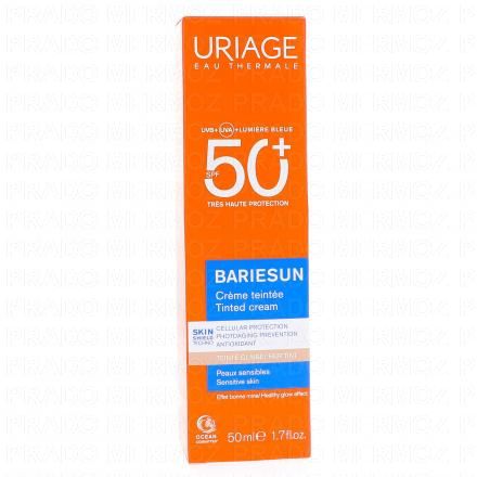 URIAGE Bari&eacute;sun - Cr&egrave;me Teint&eacute;e SPF50+ Teinte Claire 50ml