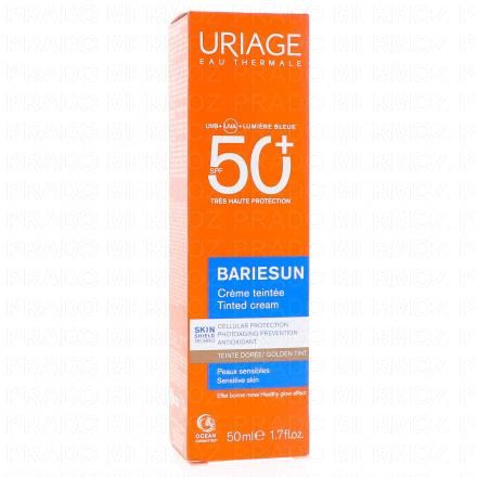 URIAGE Bariesun - Cr&egrave;me Teint&eacute;e SPF50+ Teinte Dor&eacute;e 50ml