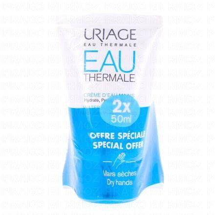URIAGE Cr&egrave;me d'eau mains (lot de 2)