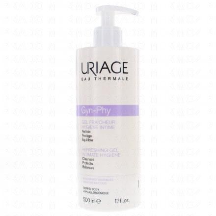 URIAGE Gyn-Phy Gel fra&icirc;cheur hygi&egrave;ne intime flacon 500ml