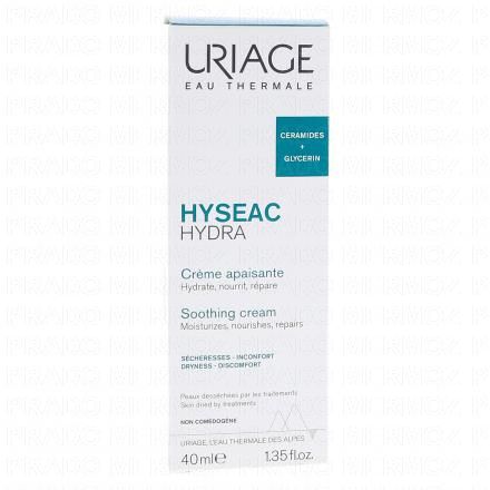 URIAGE Hyséac Hydra - Crème apaisante 40ml