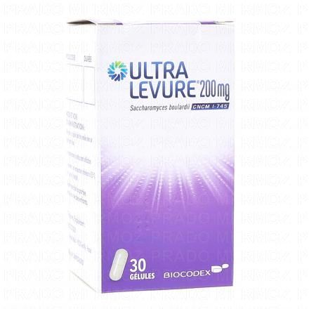 ULTRA LEVURE 200 mg (flacon de 30 gélules)