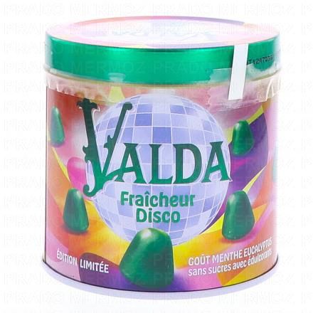 VALDA gommes goût menthe eucalyptus sans sucre (boîte de 160g)