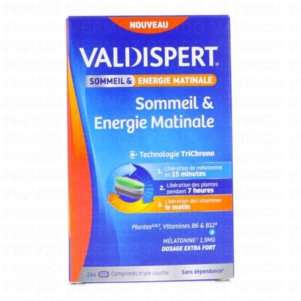 VALDISPERT Sommeil & Energie Matinale x24 Comprim&eacute;s