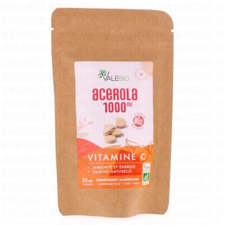 VALEBIO Ac&eacute;rola 1000mg Vitamine C x30 cps