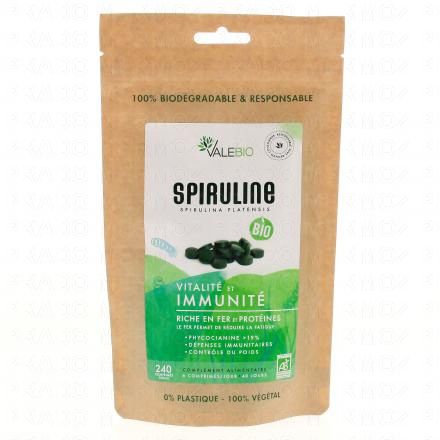VALEBIO Super food Spiruline en comprim&eacute;s sachet 120g