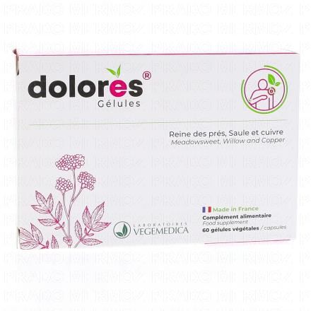 VEGEMEDICA Dolores articulations reine des pres x60 g&eacute;lules