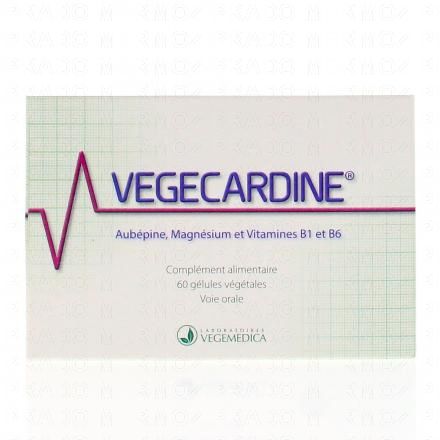 VEGEMEDICA Vegecardine 60 g&eacute;lules