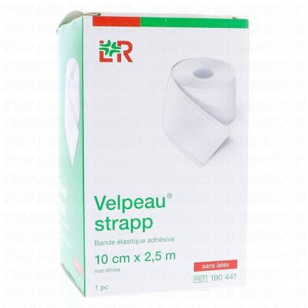 VELPEAU STRAPP Bande De Compression Adhésive élastique (10cm x 2,5m)