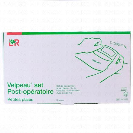 VELPEAU Set - Post-op&eacute;ratoire Petite Plaie