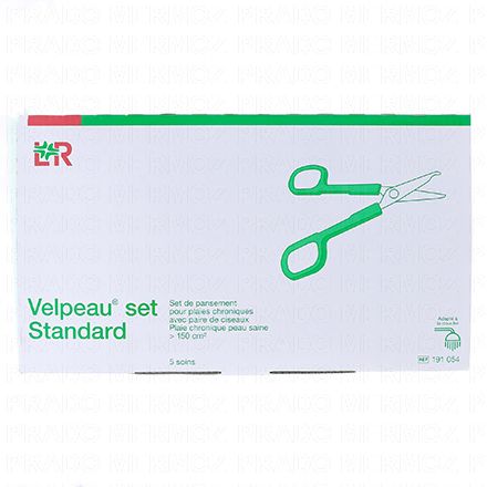 VELPEAU Set Standard Plaie chronique x5
