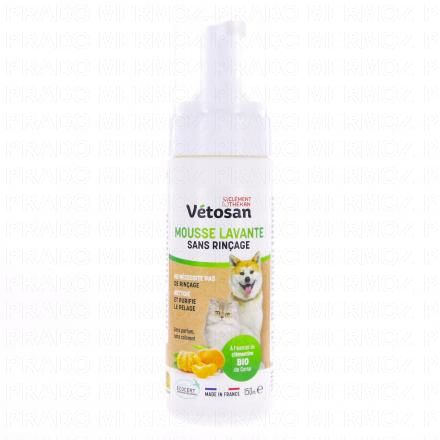 CLEMENT THEKAN V&eacute;tosan - Mousse Lavante Sans Rin&ccedil;age 150ml