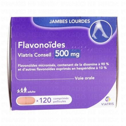 FLAVONOIDES 500mg VIATRIS (x120 comprimés)