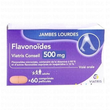 FLAVONOIDES 500mg VIATRIS (x60 comprimés)