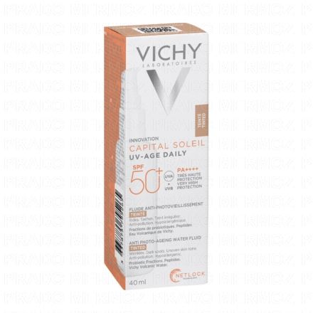 VICHY Capital Soleil - UV Age Daily Fluide teint&eacute; anti-photovieillissement 40ml