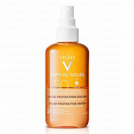 VICHY Capital soleil eau de protection au b&eacute;ta-carot&egrave;ne SPF50 spray 200ml
