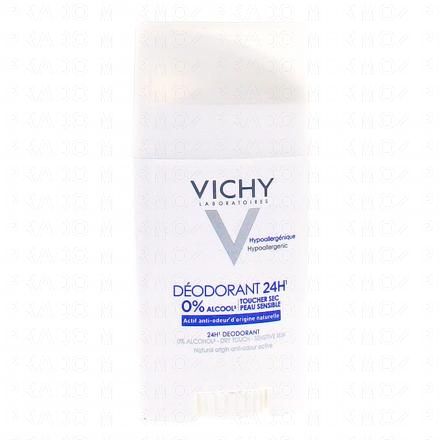 VICHY D&eacute;odorant stick 24h hypallerg&eacute;nique toucher sec (40ml)