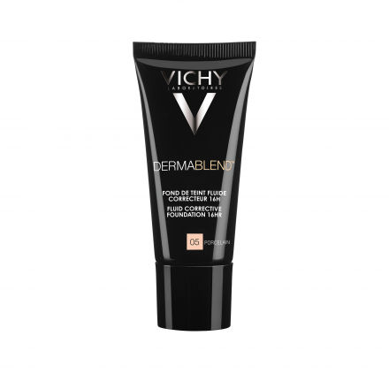 VICHY DermaBlend fond de teint correcteur fluide SPF35 flacon 30 ml (teinte n°05 porcelain)