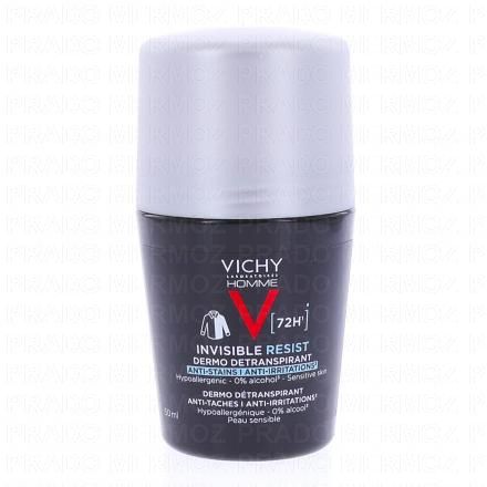VICHY Homme Dermo-d&eacute;transpirant Invisible Protect 72h anti-taches anti-irritations (50ml)