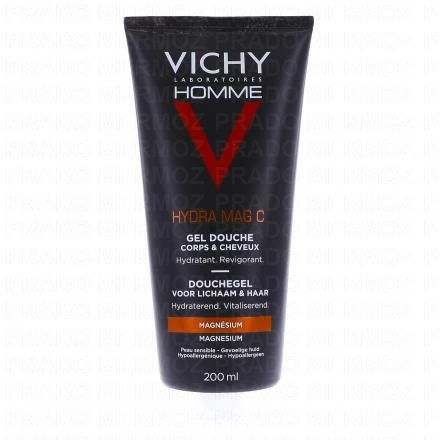 VICHY Homme Hydra mag C - Gel douche corps & cheveux (200ml)