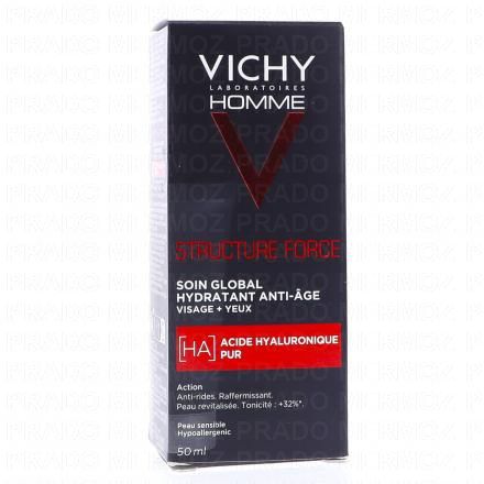 VICHY Homme structure force soin global hydratant anti-&acirc;ge (tube 50ml)