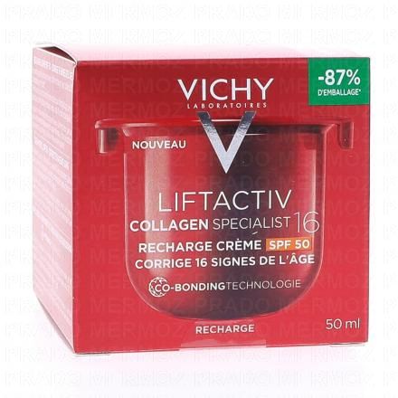 VICHY Liftactiv Collagen Specialist 16 - Cr&egrave;me de jour Spf50 (recharge 50ml)