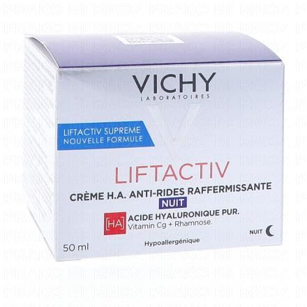 VICHY Liftactiv supr&ecirc;me - Cr&egrave;me H.A. Anti-rides Raffermissante Nuit pot 50ml (nouvelle formule)
